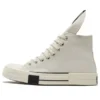 Rick Owens x DRKSHDW DRKSTAR Chuck 70 High ”Egret” Rick Owens x DRKSHDW DRKSTAR Chuck 70 High ”Egret”