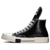 Rick Owens x TURBODRK Chuck 70 High ”Black Lacquer”
