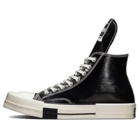 Rick Owens x TURBODRK Chuck 70 High ”Black Lacquer”