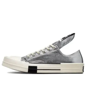 Rick Owens x TURBODRK Chuck 70 Low ”Silver Lacquer”