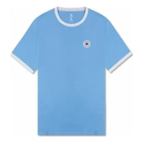 Ringer kortärmad T-shirt, asiatiska storlekar ”Light Blue”