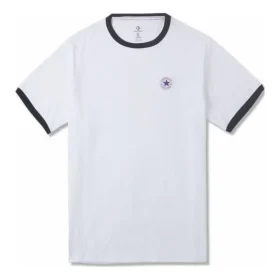 Ringer kortärmad T-shirt, asiatiska storlekar ”Vit”