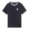 Ringer Short Sleeve Tee Asiatiska storlekar ”Svart”