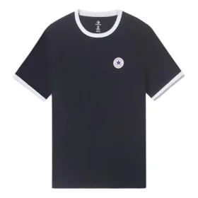 Ringer Short Sleeve Tee Asiatiska storlekar ”Svart”