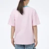 Rosa T-shirt med kort ärm och glassmotiv