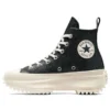 Run Star Hike Leather High Top ”Sparkly Black”