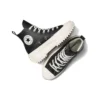 Run Star Hike Leather High Top ”Sparkly Black”