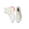 Run Star Hike Platform High ”Embroidered Floral – Egret”