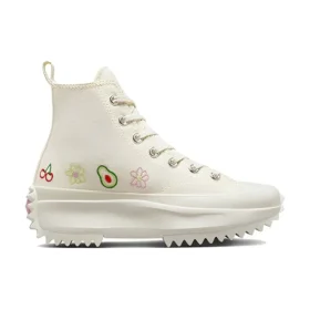 Run Star Hike Platform High ”Embroidered Fruits & Florals”
