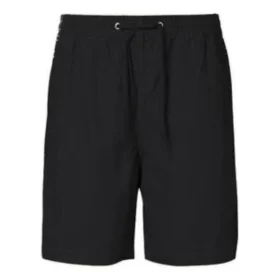 Rutiga shorts Asiatiska storlekar ”Svart”
