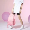 Ryggsäck GO 2 PRINT ”Pale Pink”