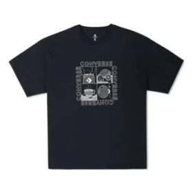 Sensory Graphic T-shirt Asiatisk storlek ”Svart”
