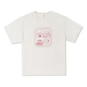Sensory Graphic T-shirt, asiatiska storlekar, ”Vit”