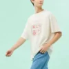 Sensory Graphic T-shirt, asiatiska storlekar, ”Vit”