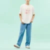 Sensory Graphic T-shirt, asiatiska storlekar, ”Vit”