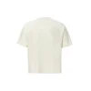Shapes Box Cropped T-shirt, asiatiska storlekar, ”Vit”