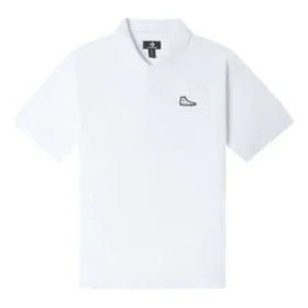 Shoe Patch-polotröja Asiatisk storlek ”White”