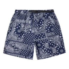 Shorts med paisleymönster Asiatisk storlek ”Navy”