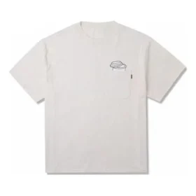 Skateboard Pocket Tee Asiatisk storlek ”Beige”