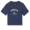 Skateboard-T-shirt ”Navy”