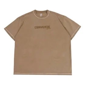 Skateboard Wash Tee Asia-storlek ”Light Brown”