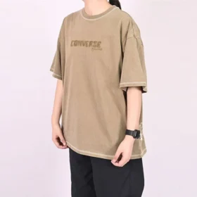 Skateboard Wash Tee Asia-storlek ”Light Brown”