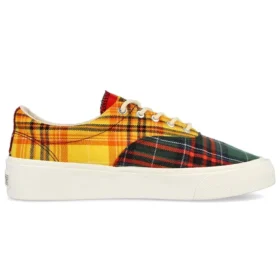 Skid Grip Low ”Twisted Plaid – Egret”