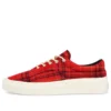 Skid Grip Low ”Twisted Plaid – Haute Red”