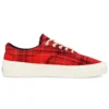 Skid Grip Low ”Twisted Plaid – Haute Red”