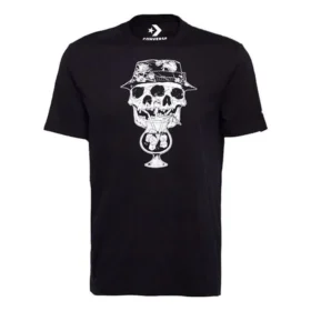 Skull & Cocktail T-shirt Asiatisk storlek ”Svart”
