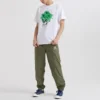 Skull Flowers Sunglasses T-shirt Asiatiska storlekar ”White”