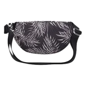 Sling Pack Print Bag ”Black Grey”