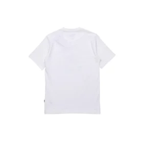 Slogan Logo kortärmad T-shirt herr vit