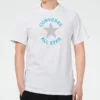 Slogan Logo kortärmad T-shirt herr vit