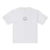 Smiley kortärmad T-shirt, asiatiska storlekar, ”Vit”