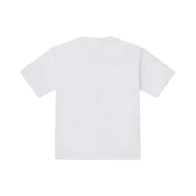 Smiley kortärmad T-shirt, asiatiska storlekar, ”Vit”