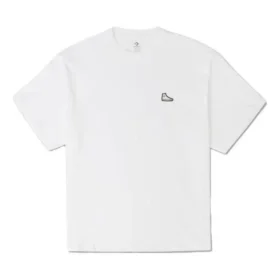 Sneaker Patch Back Tee Asiatisk storlek ”White”