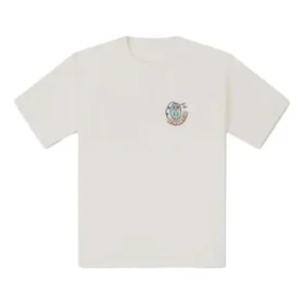 Sommar-T-shirt med utomhusmotiv, asiatiska storlekar, ”White”