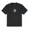 Sommaraktivitet Surf-T-shirt med tryck Asiatiska storlekar ”Black”