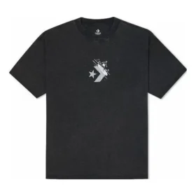 Sommaraktivitet Surf-T-shirt med tryck Asiatiska storlekar ”Black”