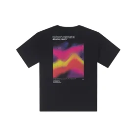 Soundwaves T-shirt Asiatisk storlek ”Svart”