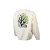 Spring Up Graphic Crew Sweatshirt Asia Sizing ”Egret”