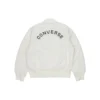 SS22 Logo Loose Sports Retro jackor i parmodell, vit