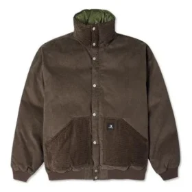 Stand Collar Jackor Asia Sizing ”Brown”