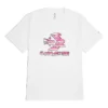 Star Chevron Clouds Graphic T-shirt Asiatiska storlekar ”Vit”