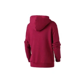 Star Chevron Embroidered Pullover Hoodie Asiatiska storlekar ”Dark Red”