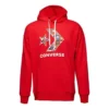 Star Chevron-hoodie, asiatiska storlekar, ”Röd”