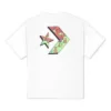Star Chevron T-shirt Asiatiska storlekar ”Vit”