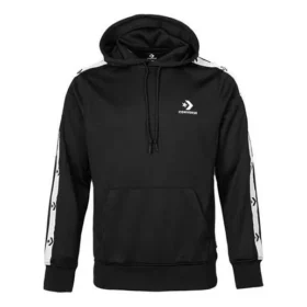 Star Chevron Track Pullover Hoodie Asiatiska storlekar ”Svart”