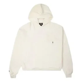 Star Hoodie Asia-storlekar ”Milk White”